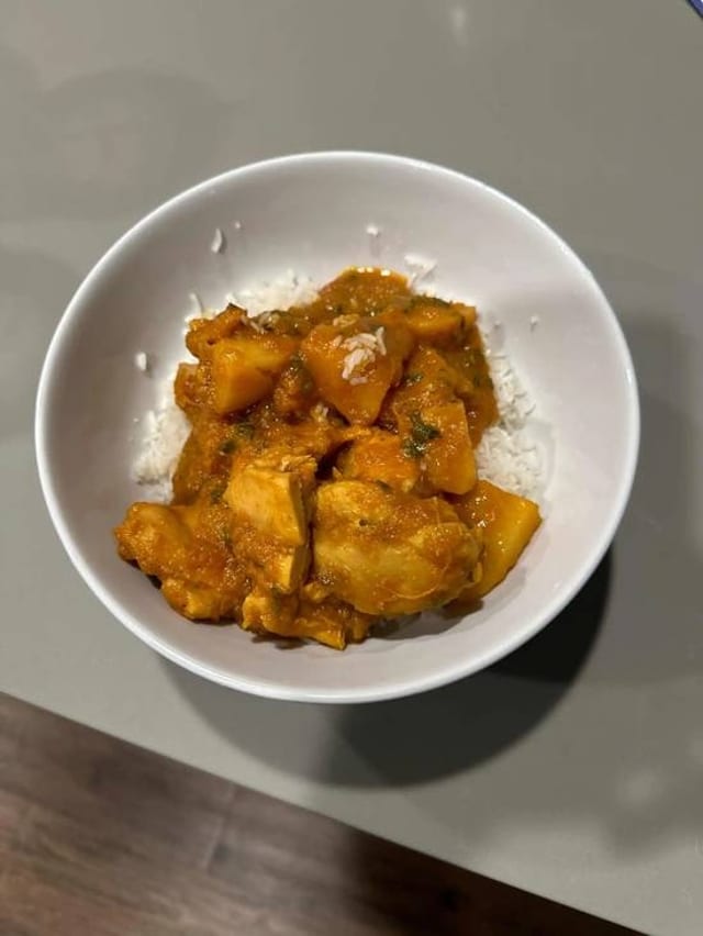 Chicken Vindaloo.